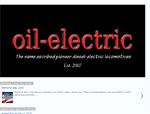 Tablet Screenshot of oil-electric.com